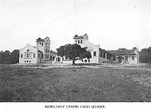 Monterey High School in 1917