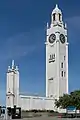 The Montreal Clock Tower in Montreal, Quebec. Dedicated to Canadian sailors who died during the First World War.