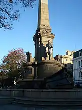 Memorial to Lord Dundonald in Valparaiso, Chile.