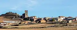 View of Morón de Almazán, Soria, Spain