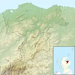 Auchinhove is located in Moray