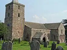 Morland church - general view