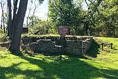 Foundation of the Lock Tender's House at Lock 7 West, the "Bread Lock"