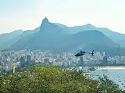 Corcovado and Christ the Redeemer as seen from Sugarloaf Mountain