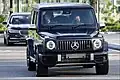 Sultan Hassanal Bolkiah driving his Mercedes-Benz G-Class in Jerudong