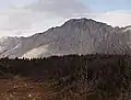 Mount Black Prince seen from Turbine Canyon