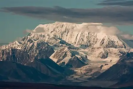 7Mount Hayes is the highest summit of the eastern Alaska Range.