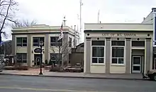 photo of the police department and city hall in Mount Shasta, California