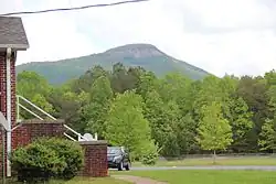 Yonah Mountain viewed from Mount Yonah Baptist Church