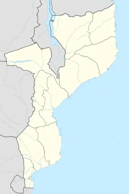 Macia is located in Mozambique