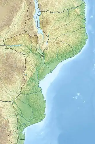 Mount Morrumbala is located in Mozambique