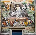 Fresco of Resurrection in the Museo di Santa Giulia