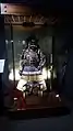 Samurai armor in the museum.