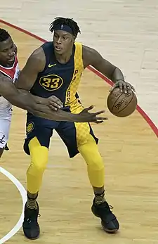 Myles Turner in 2018