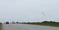 Turbines at the Jeffreys Bay Wind Farm next to the N2