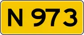 Provincial highway 973 shield}}