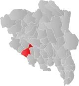 Nord-Aurdal within Innlandet