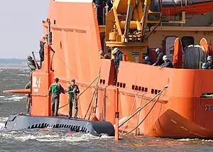 MV Carolyn Chouest with NR-1.