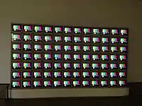 Video installation by Nam June Paik