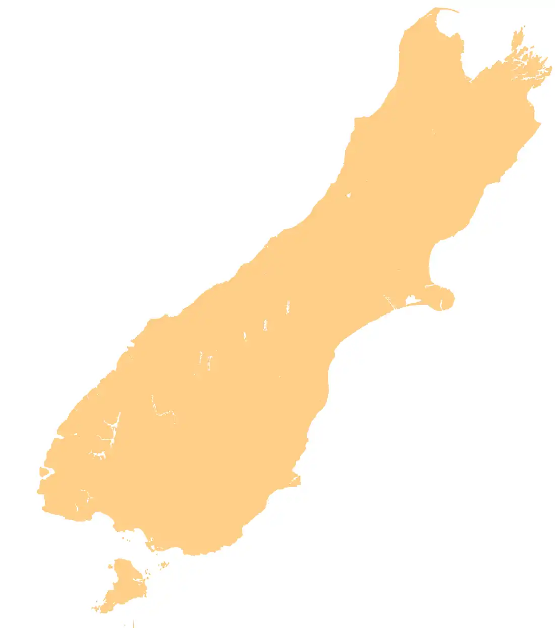 Location of Lake Hauroko