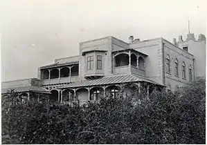 The managers' residence Villa Petrolea in Baku