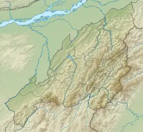 Patsho Khiamniungan : ISO 639-3(kix) [Khülio King]ⓘ is located in Nagaland