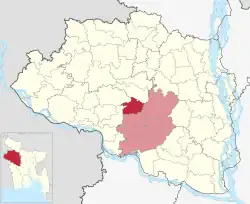 Location of Naldanga