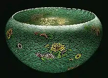 Tokyo Cloisonne Enamel, Shōtai Shippō by Namikawa Sōsuke (c. 1900), translucent plique-a-jour enamel on silver.