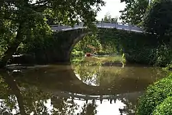 Nanliu bridge on the Puzigang River, Hehua