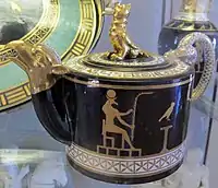 Teapot from a service in Egyptian style, 1790s