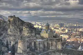 Narikala fortress, Tbilisi, Georgia