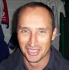 Nasser Hussain, former English cricketer who captained the England cricket team from 1999 to 2003