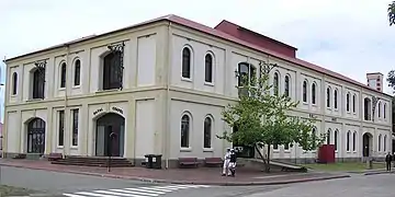 Rigging House of 1887 (boat shed below, sail loft above partly converted into a chapel in 1902)