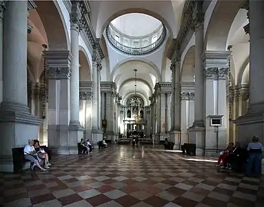 Nave of San Giorgio Maggiore, Venice (1565)