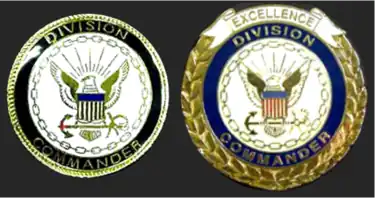 Recruit Division Commander Badges