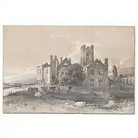 Neath Abbey by John Syer