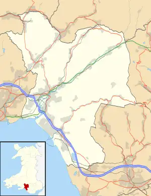 Briton Ferry is located in Neath Port Talbot