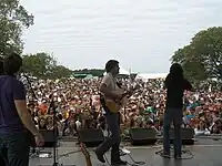 Nelo performing at Austin City Limits Music Festival in October 2009