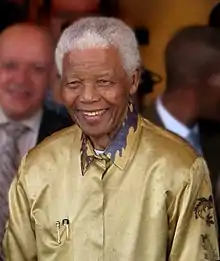 Nelson Mandela (DHL), Father of the Nation for South Africa