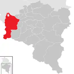 Location in the district