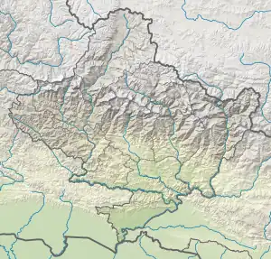 Bulingtar (RM) is located in Gandaki Province