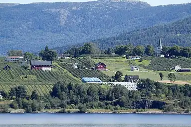 View of Nesodden in Sauherad