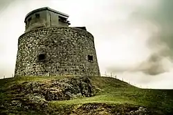 The Carleton Martello Tower, a Martello tower dating from the War of 1812