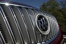 Revised Buick waterfall grille on 2nd generation LaCrosse.