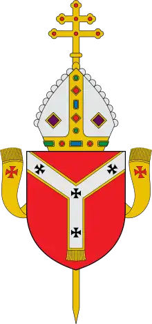 Coat of arms of the Diocese of Westminster