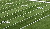 Hash marks at MetLife Stadium