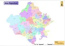 Bagar tract through Ganganagar district,Anupgarh district, Hanumangarh district and Taranagar and Sardarshahar of Churu district in Rajasthan