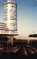 The Rotunda in 1983, with Coca-Cola advertisements.