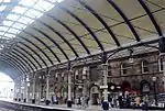 Central Railway Station; Passenger Buildings and Train Shed with Platforms