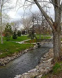 Little Cottonwood Creek in Fort Union